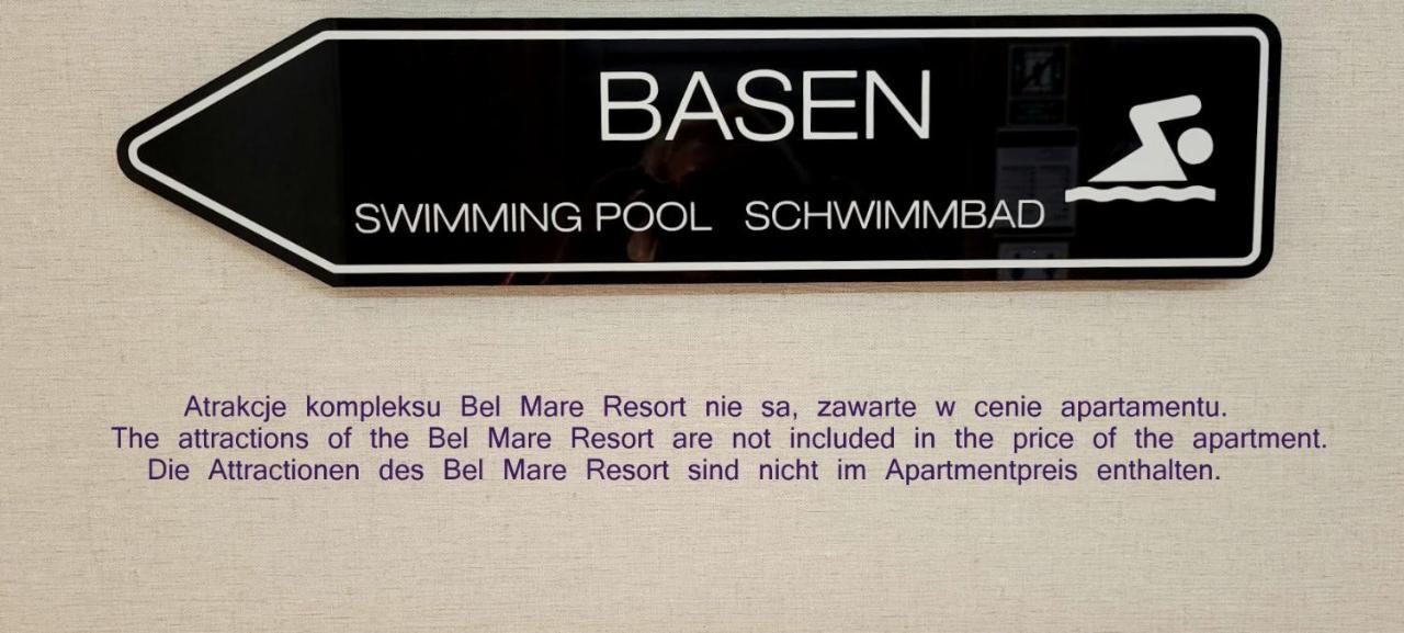 Bel Mare Wyspa, Apartament Z Parkingiem Gratis Miedzyzdroje Esterno foto